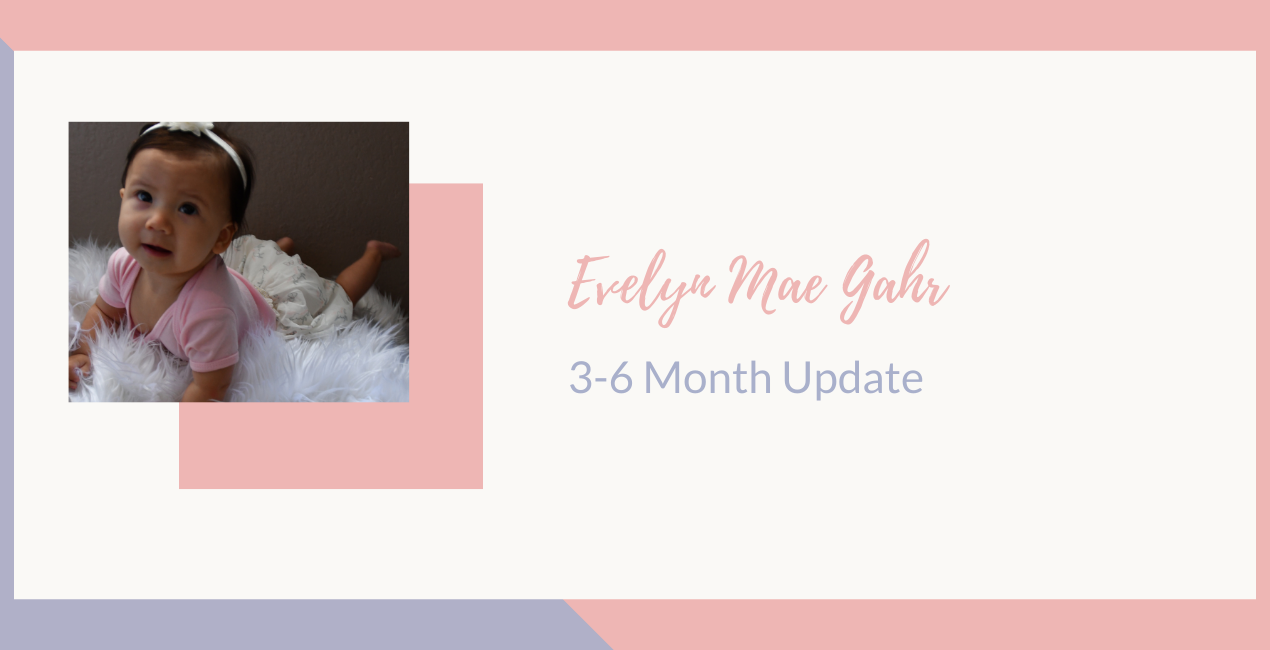 Evelyn Mae’s 3-6 Months Baby Update