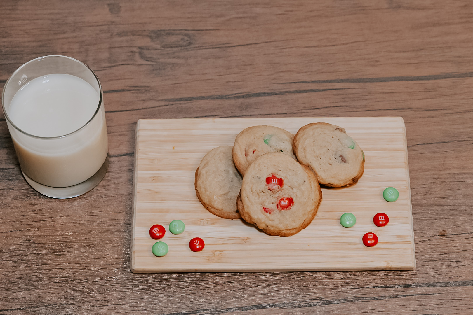 M&M's Christmas Cookies