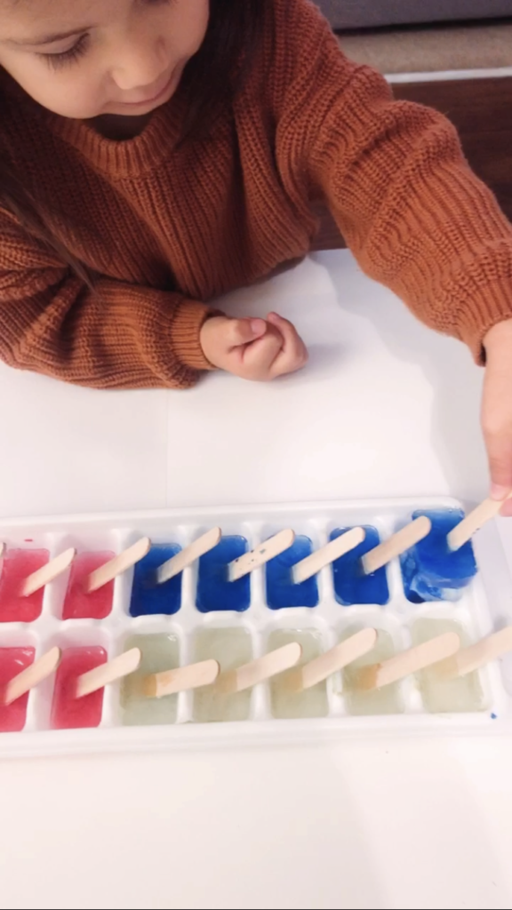 Ice Painting Activities