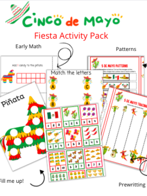 Cinco de Mayo Fiesta Activity Pack